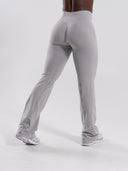 Pump Mid Rise Flared Pant - LT Heather