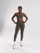 Pump High Rise Legging - Khaki