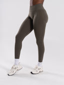 Pump High Rise Legging - Khaki