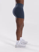 Pump Mid Rise Short - Dusty Navy