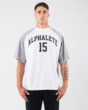 League Box Tee - White