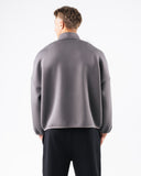 ELMTS Quarter Zip - Heather Cloud