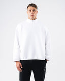 ELMTS Quarter Zip - White