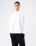 ELMTS Quarter Zip - White