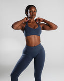 Elevate Bra - Dusty Navy
