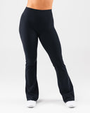 Everyday Core High Rise Flared Pant - Black