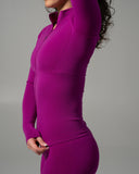 Glass Jacket - Dark Fuchsia