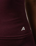 Glass Tee - Merlot