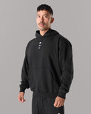 Three Pillar Heavyweight Hoodie - Black