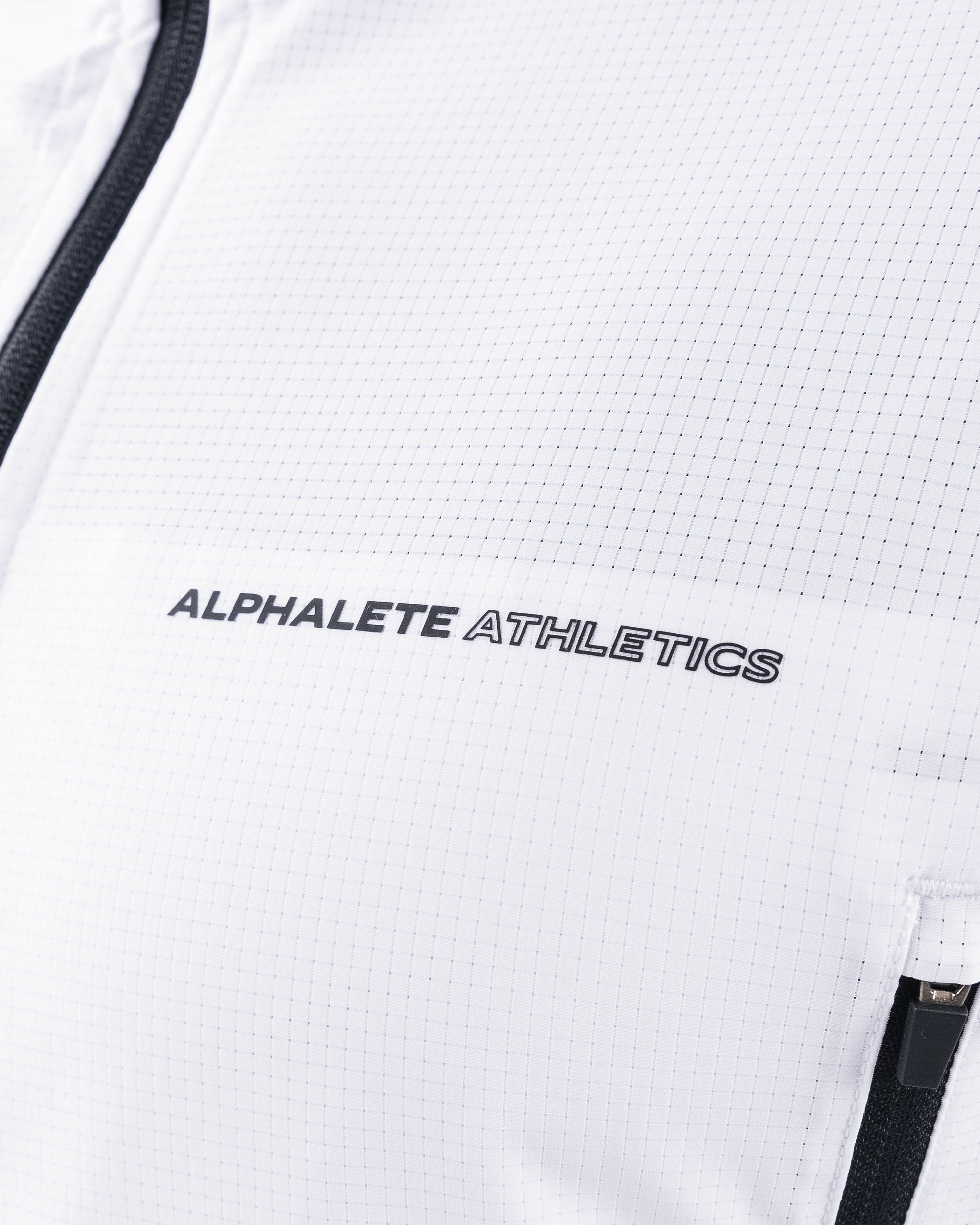 Infinity Tech Jacket - White | Men Workout Clothes | Alphalete