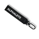 Alpha Key Chain in Black – unisex key tag