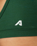 Amplify Minimal Bra - Court Green