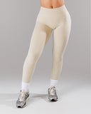Pump Mid Rise Legging - Wheat