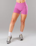 Pump Mid Rise Short - Orchid w/ Logo