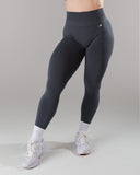 Pump Mid Rise Legging - Dusty Navy