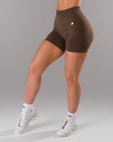 Pump Mid Rise Short - Espresso
