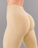 Pump Mid Rise Legging - Sahara