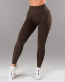 Pump Mid Rise Legging - Espresso
