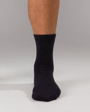 Elite "A" Sock 3pk - Black