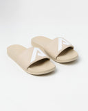 Alpha Slides - Cream / White