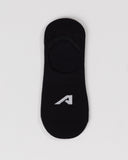 No Show "A" Sock 3pk - Black