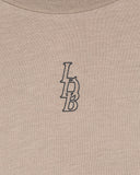 LDB Oversized Crop Tee - Dune