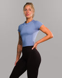 Baby Tee - Bluebonnet