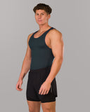 Zero Ribbed Tank 2pk - Signature Green / Signature Navy