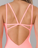 Lina Bodysuit - Neon Coral