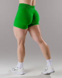 Pump Mid Rise Short - Emerald Green