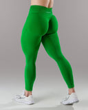 Pump Mid Rise Legging - Emerald Green