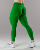 Pump Mid Rise Legging - Emerald Green
