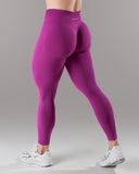 Pump Mid Rise Legging - Acai Berry