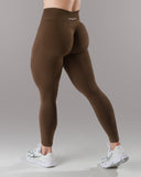 Pump Mid Rise Legging - Espresso