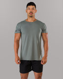 Rolled Muscle Tee - Grey