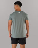 Rolled Muscle Tee - Grey