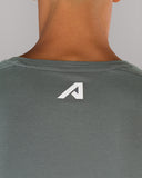 Rolled Muscle Tee - Grey