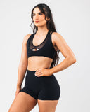 Mia Mesh Bra - Black