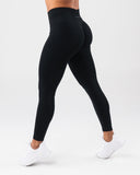 Amplify Mid Rise Legging - Black Matter
