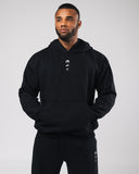Three Pillar Heavyweight Hoodie - Black