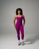 Pump High Rise Legging - Dark Fuchsia
