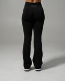 Pump Mid Rise Flared Pant - Black