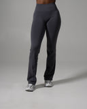 Pump Mid Rise Flared Pant Long - Thunderstorm