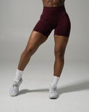 Pump Mid Rise Short - Merlot