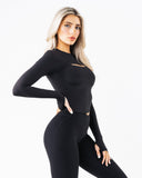 Peekaboo LS - Black