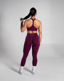Pump High Rise Legging - Mulberry
