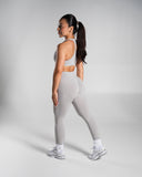 Pump High Rise Legging - LT Heather