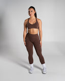 Pump High Rise Legging in Cedar – women's legging in nylon and polyester fabric, view 5