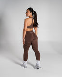 Pump High Rise Legging in Cedar – Alphalete women's legging, view 6