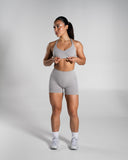 Pump High Rise Short - LT Heather